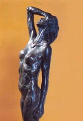 Torso femminile '78 bronzo cm48