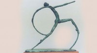 Olimpionico '00 bronzo h cm30