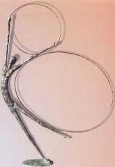 Giocoliere '02 bronzo h cm 123