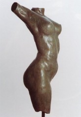 Torso di donna '89 bronzo h cm90