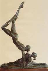 Ballerini '86 bronzo h cm50